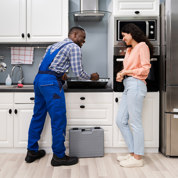 can you provide an estimate for cooktop repair before beginning any work in Kidder